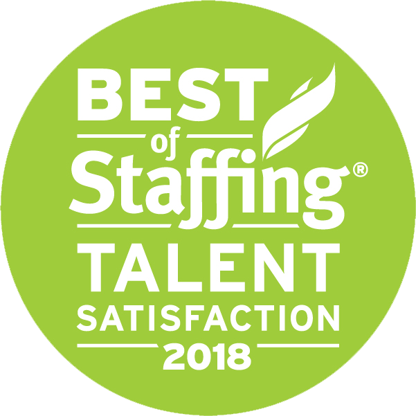 Best of Staffing - Talent Satisfaction 2018
